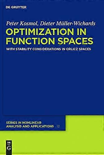 Optimization in Function Spaces With Stability Considerations in Orlicz Spaces