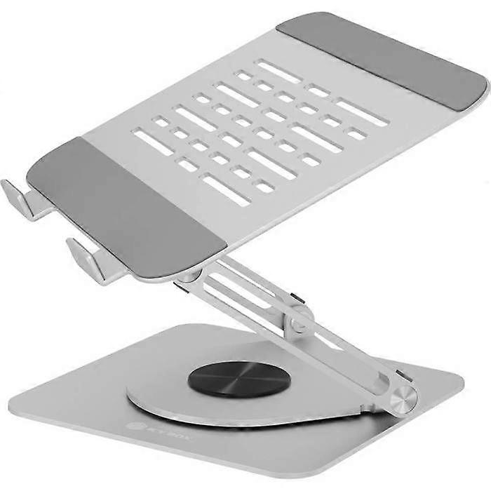 Laptop Stand - ICY BOX - Notebook Stand - Gray - Screen Riser - Compatible with Laptops