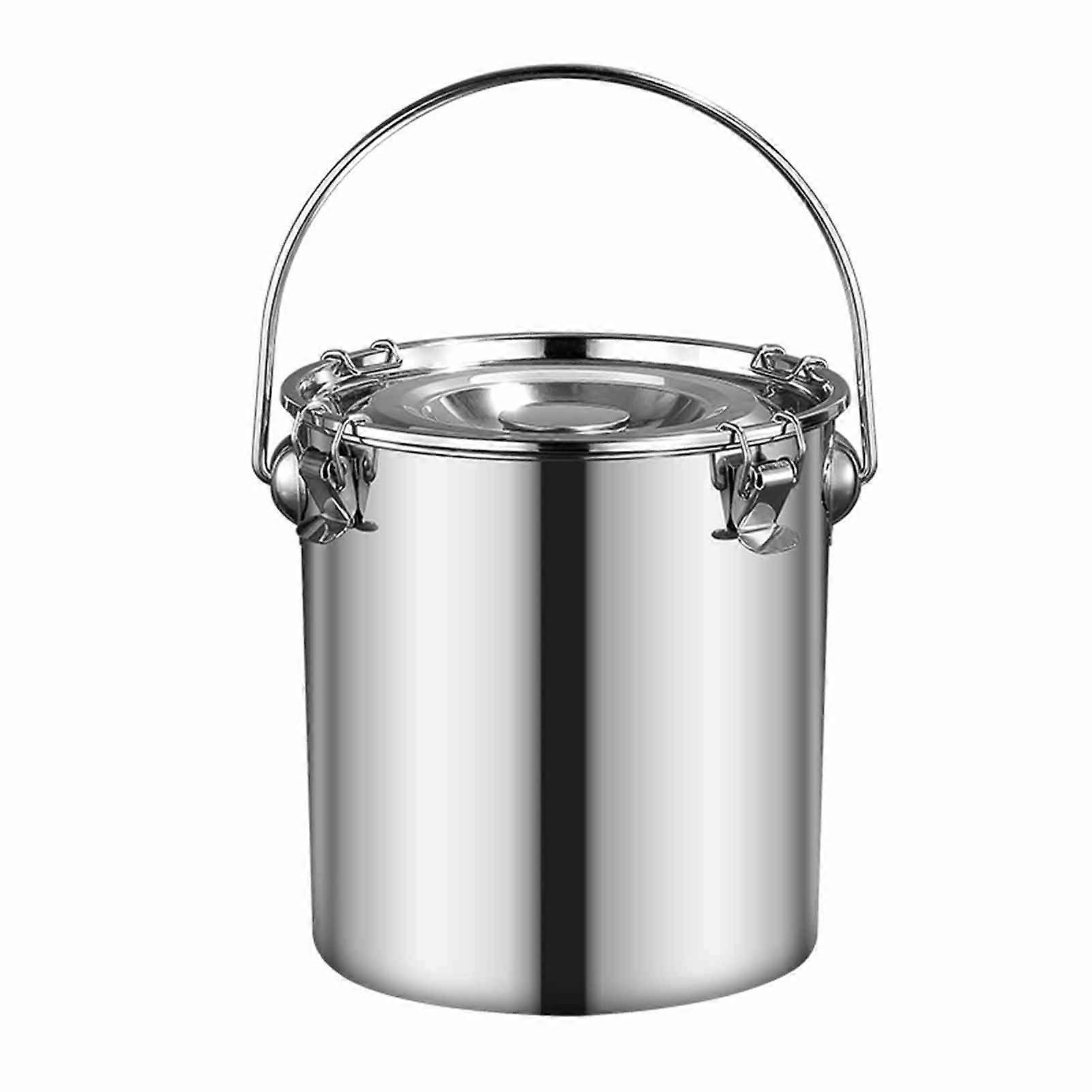 Rust Resistant Cooking Pot - Large Capacity & Removable Paddle - for Home Brewing