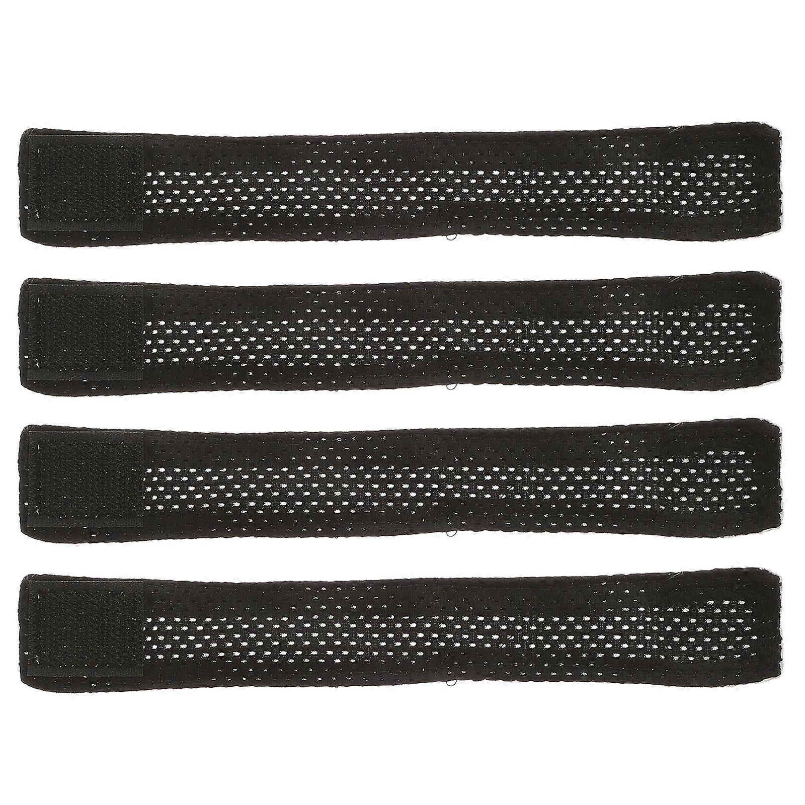 Sleeve Holder Straps for Fixing 4Pcs with Hook and Loop Fasteners