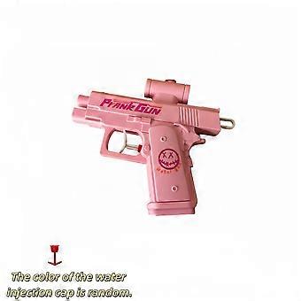 "PRANK GUN" Double-Sided Water Gun, Novelty Reusable Water Blaster, One-Handed Operation, for Party Favors Outdoor Games Birthdays Halloween Christmas