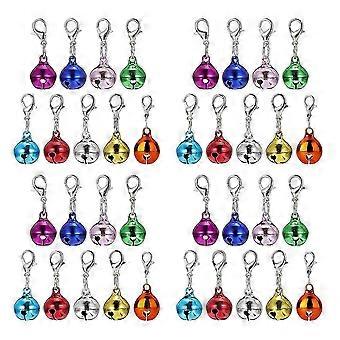 Pet Bell 45Pcs Metal Pendant Set Compatible withCollar Charm and DIY Use