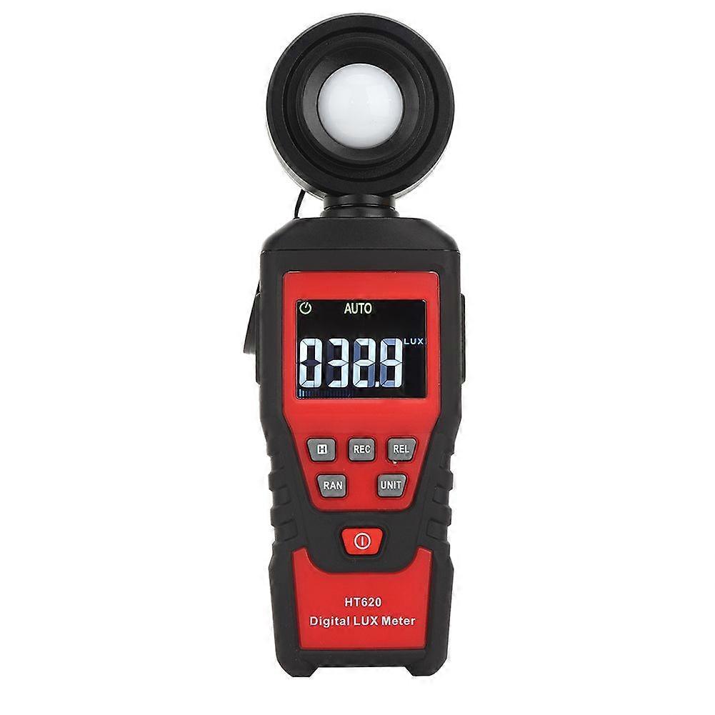 HT620 Portable Light Meter Digital Luxmeter Illuminometer Testing Instrument with High Accuracy