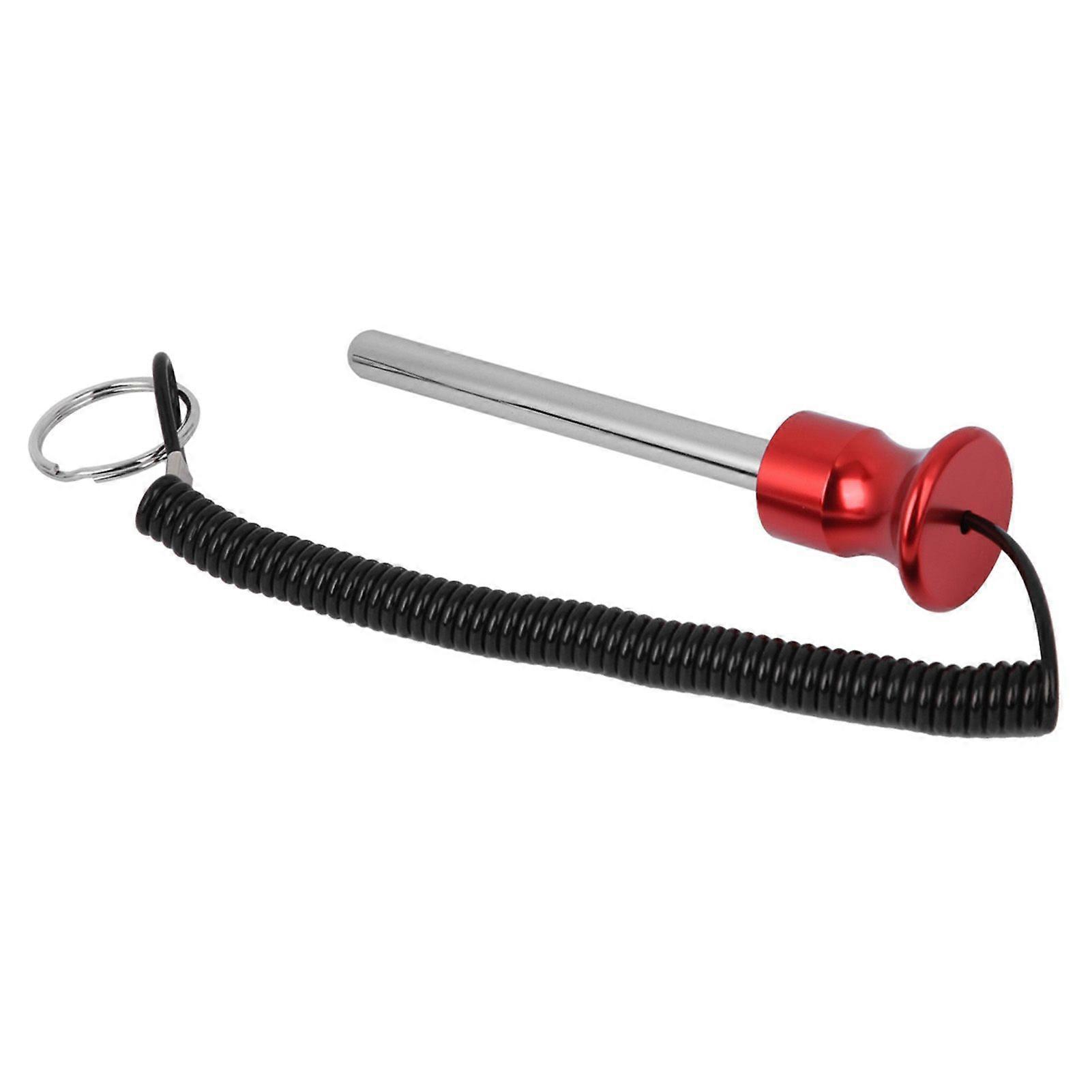 Magnetic Weight Stack Pin with Pull Rope Strength Training Equipment AccessoriesRed