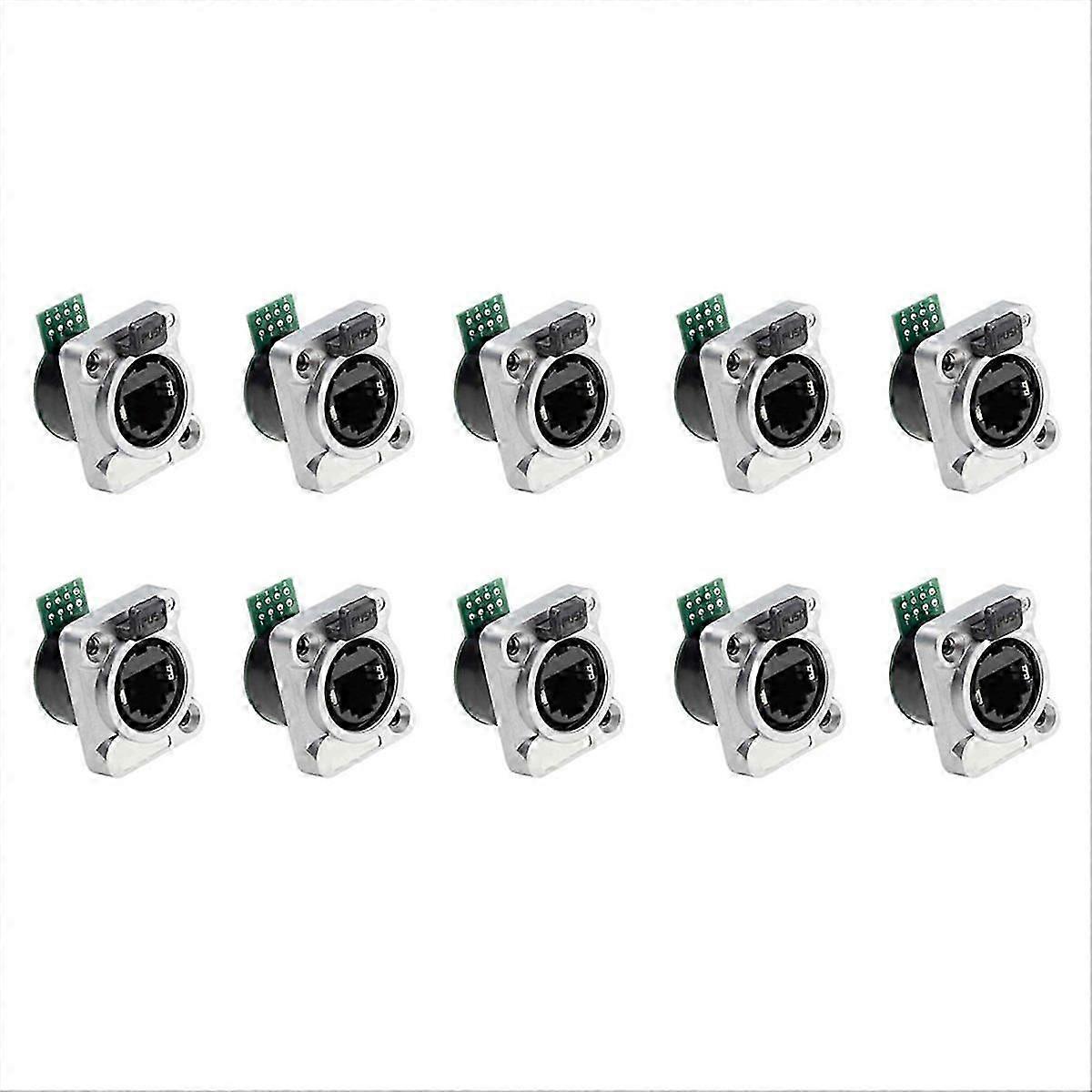 Ethernet Rj45 Chassis Socket NE8FDP Ethernet Pass Through Connector B