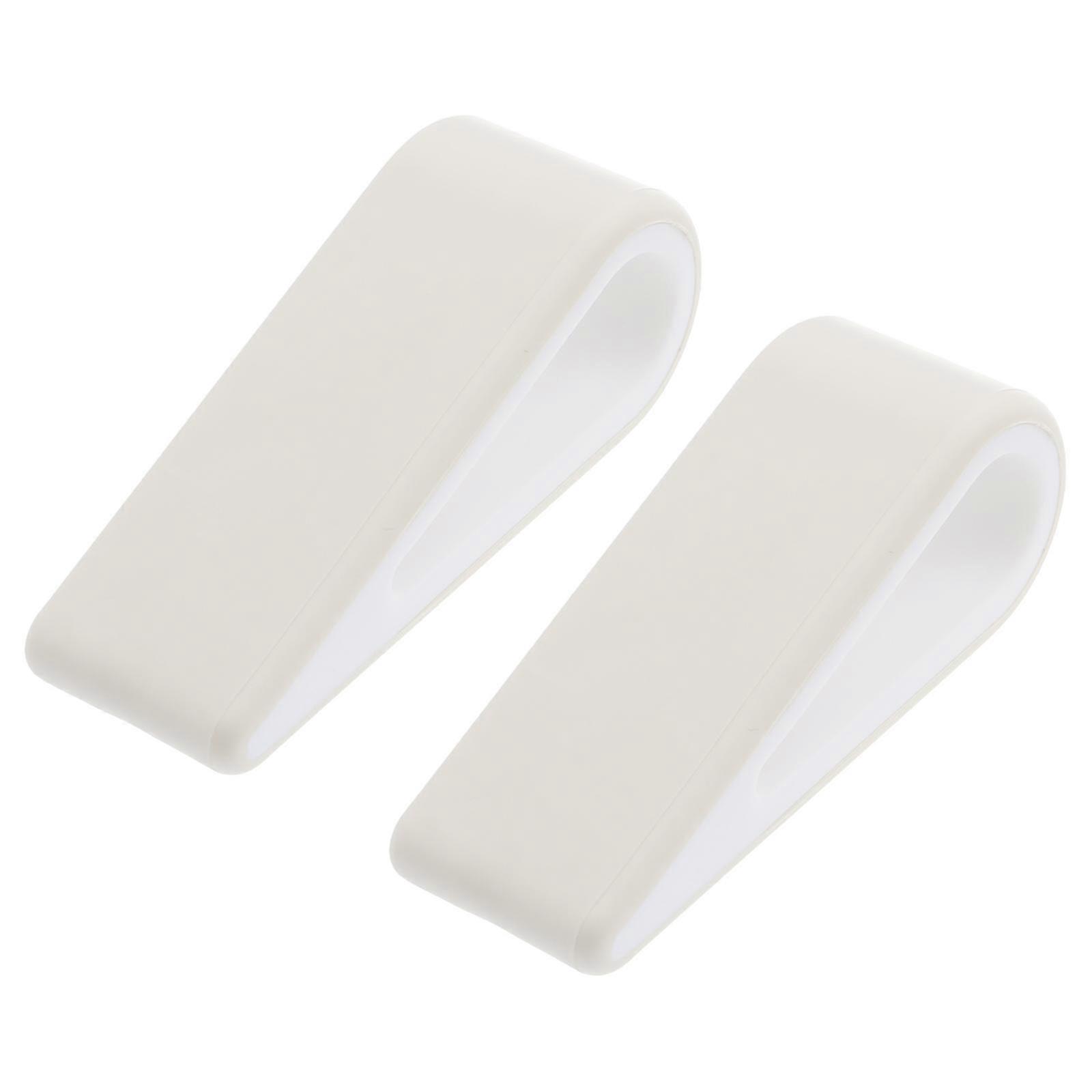 2pcs Notebook Computer Heightening Stand Laptop Adjustable Support Mini Radiator (White)