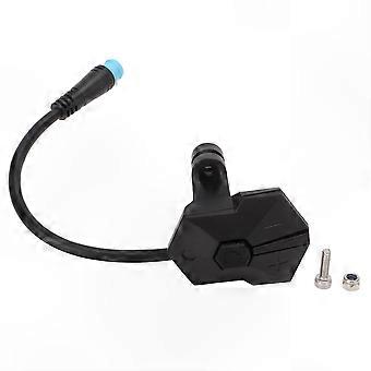 4-Pin Switch Button Controller Compatible with Bafang P850C Display Panel for Electric Bike Mid Mount Motor Conversion