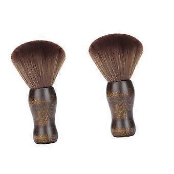 Pack of 2 Beard Styling and Cleaning Brushes, Compact Portable for Hair and Beard Grooming