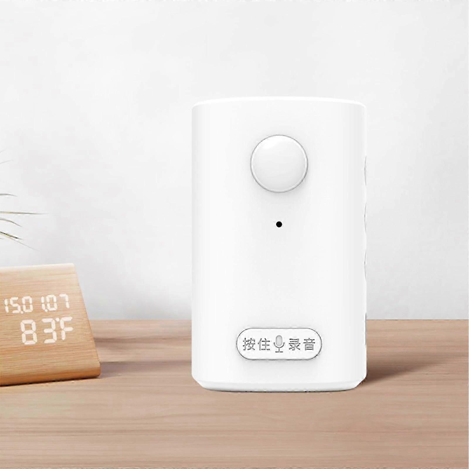 Voice Recordable Motion Sensor with MultiTrack Playback and Adjustable Volume for Retail and Entry Alert
