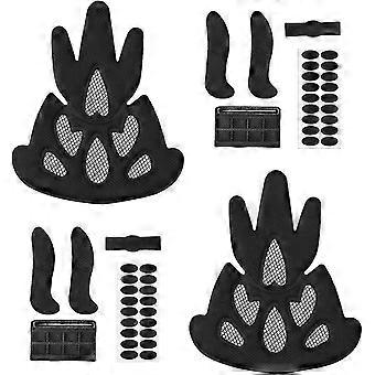 2 Sets Bicycle Helmet Foam Pads, Universal Replacement Pads, Motorcycle Cycling Helmet Accessories