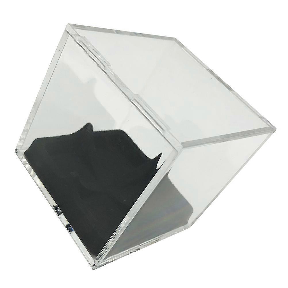 Baseball Display Case Cube Baseball Holder Baseball Autograph Display Case with Base