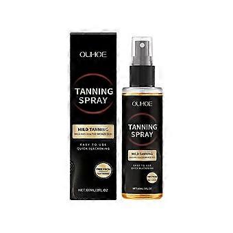 Spary autobronzant, spray de brume de bronzage sans soleil, spray accélérateur de bronzage pour tout le corps