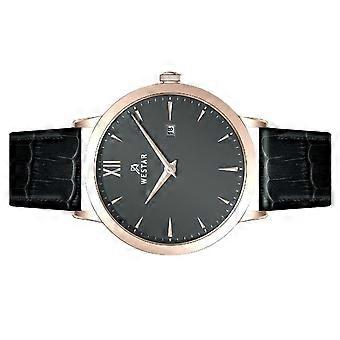 Westar Profile Lederarmband Graues Zifferblatt Quarz 50214PPN606 Herrenuhr