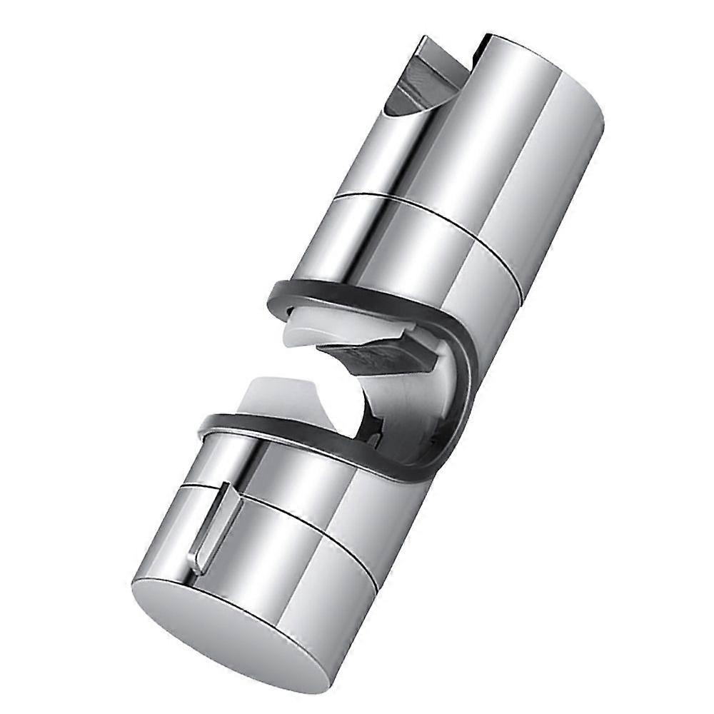Universal Adjustable Shower Bracket, 360-Degree Rotating, Chrome-Finished