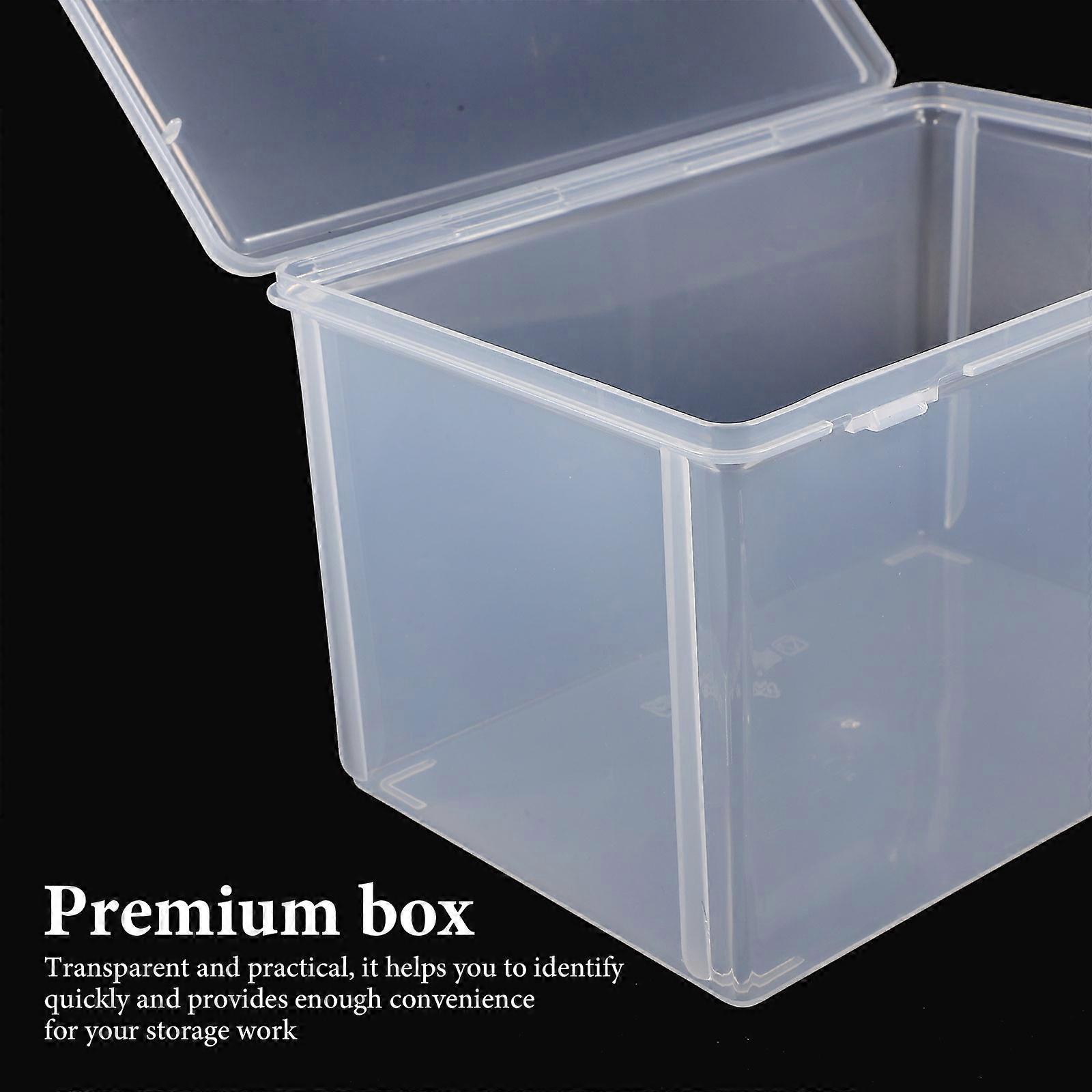 Refrigerator Storage Box Bread Container for Storage Transparent Set