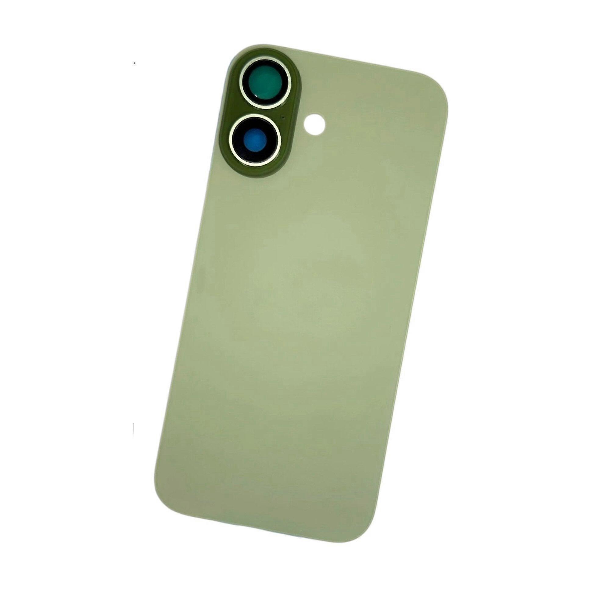 Glass Back For iPhone 17 Sage Plain Without Logo