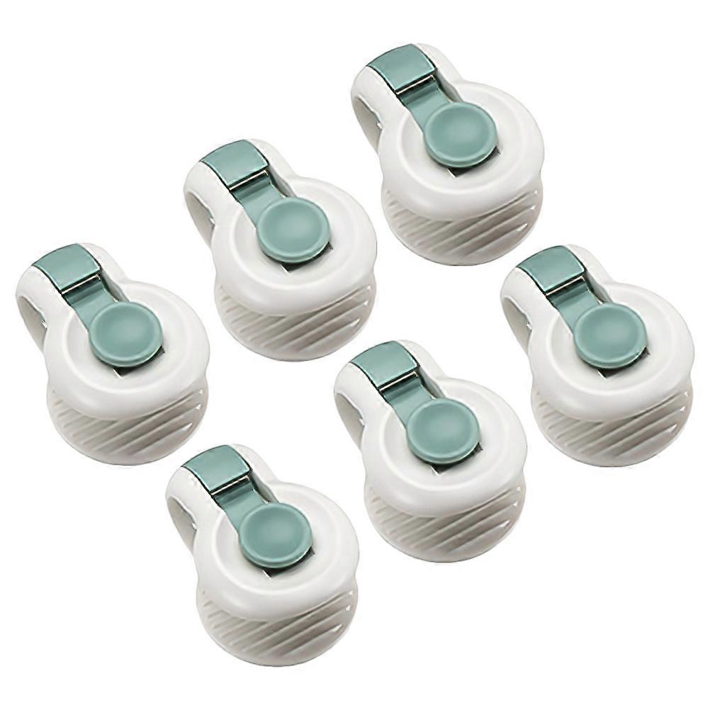 Beingao 6Pcs Plastic Sheet Fasteners for Secure Bed Sheet Use
