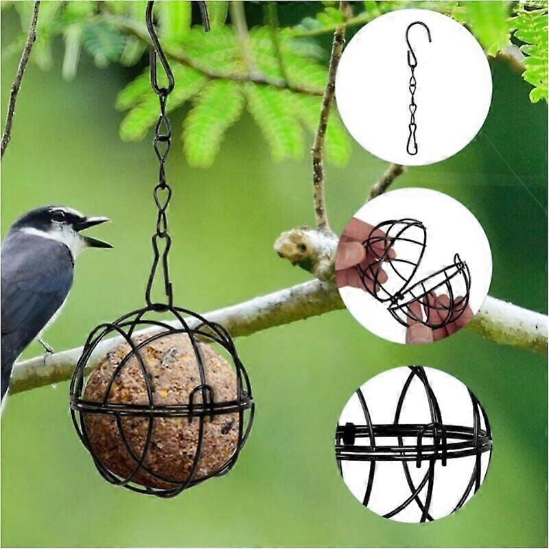 Piece S-hook suet ball feeder diameter 7cm