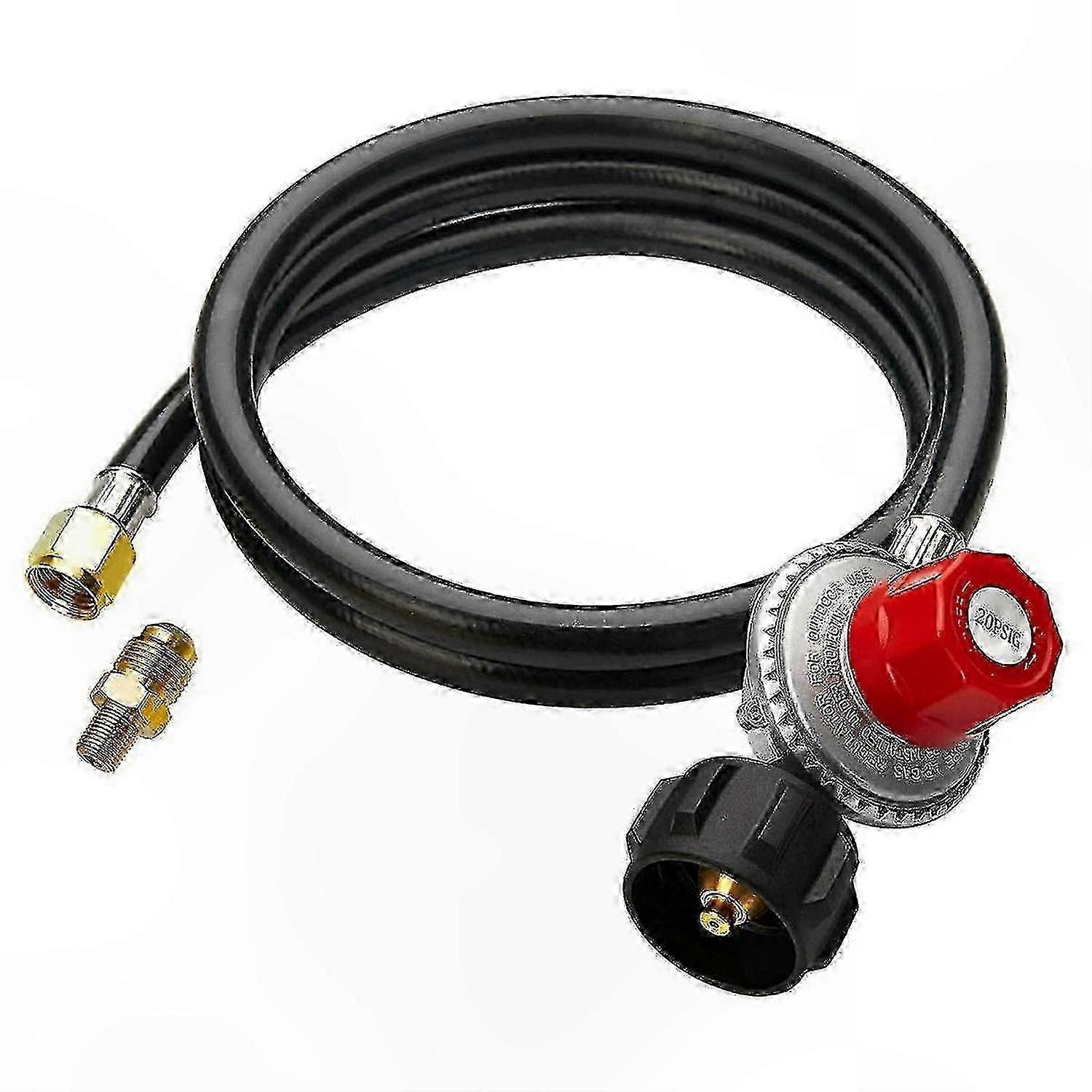 5FT Adjustable 0-20 PSI Propane Regulator Hose