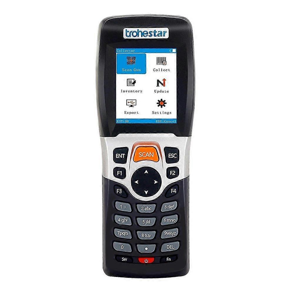 Wireless 1D Barcode Scanner, Handheld Inventory Counter, Data Collector