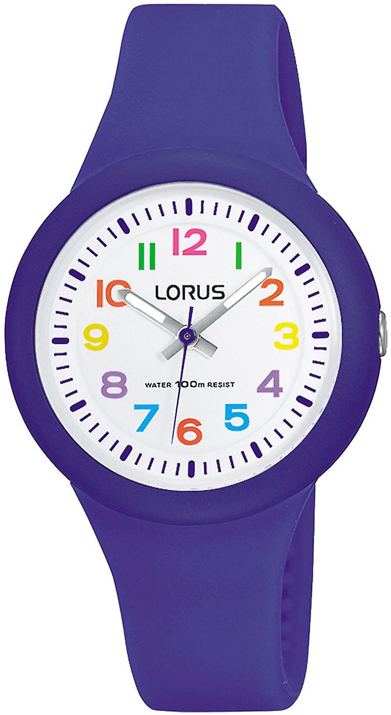 Lorus kids Quartz Analog Child Watch with RRX45EX9 Silicone Bracelet