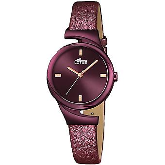Lotus trendy Quartz Analog Woman Watch with Synthetic Leather Bracelet 18346/1