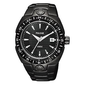 Pulsar nashville reloj para Hombre Analógico de Cuarzo con brazalete de Acero inoxidable PXH647X1