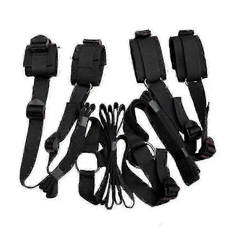 Bed Restraints Set for Couples, Hand and Ankle Cuffs, Plastic Inter