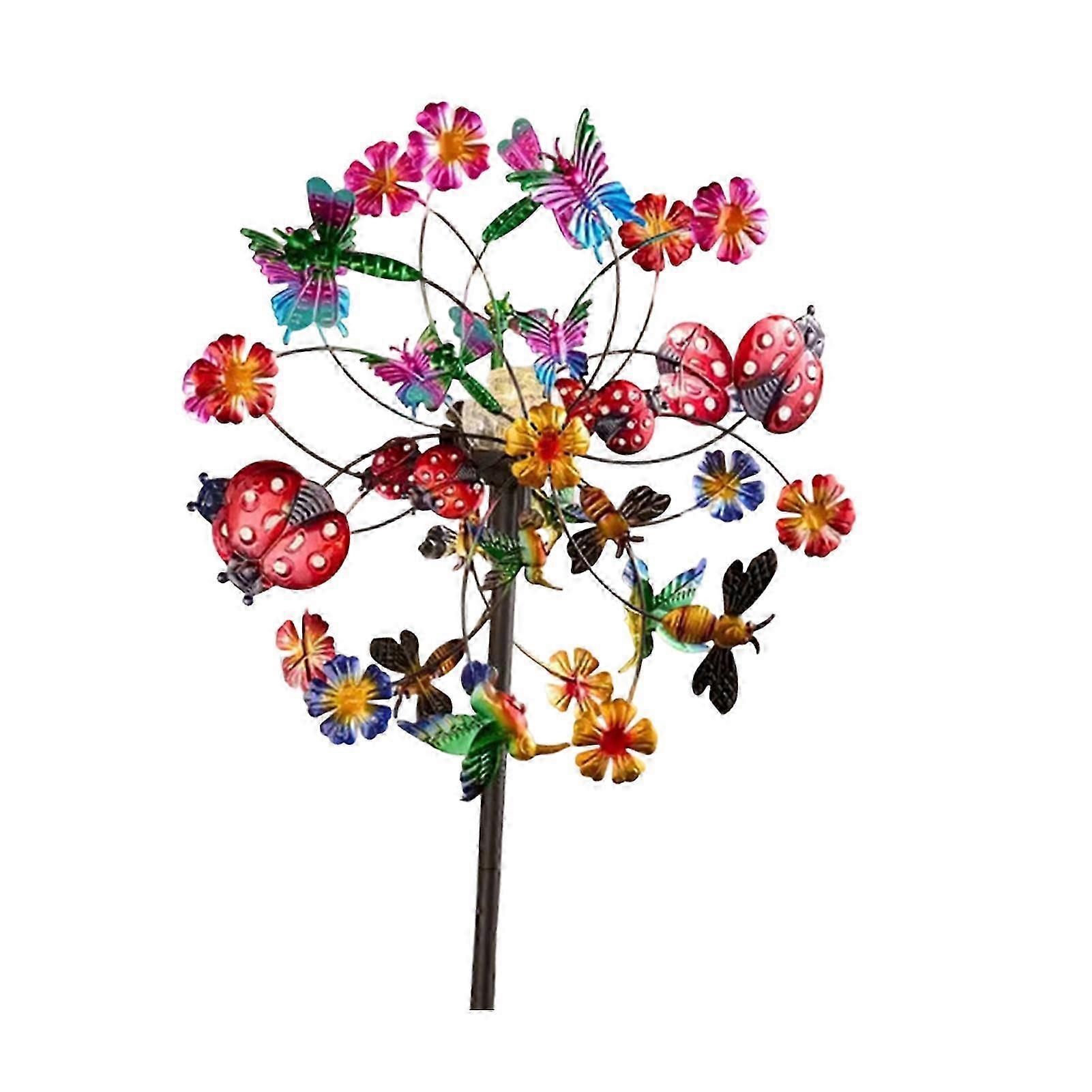 34 Inch Rust Proof Garden Wind Sculpture