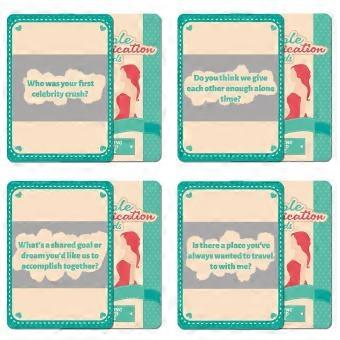 Date Night Conversation Cards for Couples