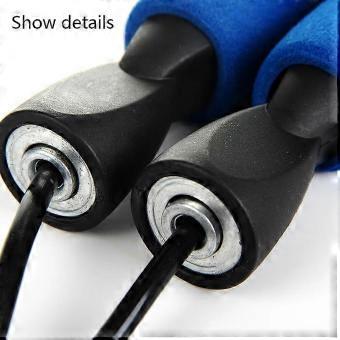 Foam-Grip Speed Rope Non-Kink Design