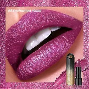 Shimmer Pearl Lipstick, Waterproof Long-Lasting Glitter Lipstick For Makeup