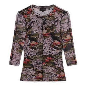 Ted Baker Womens/Ladies Printed Mesh Slim T-Shirt