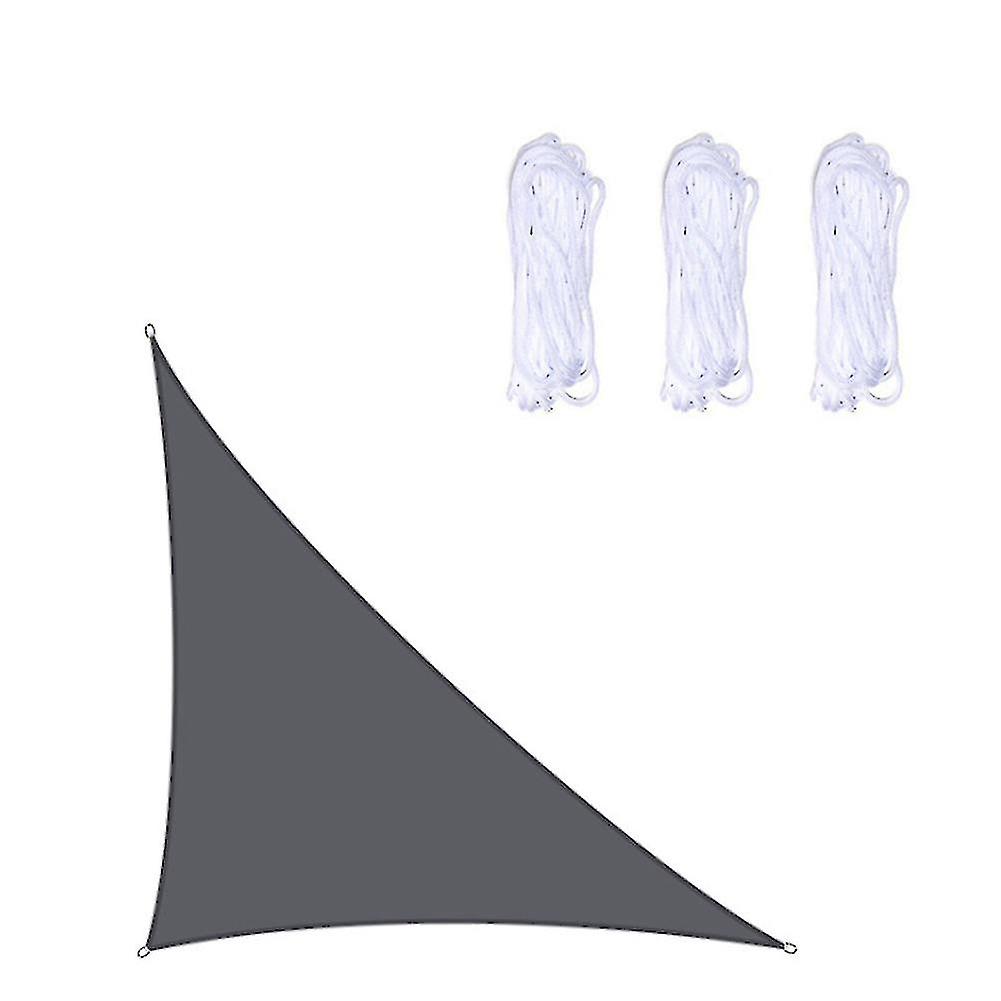 Waterproof Sunshade Sail For Courtyard Garden Right Triangle Sun Shade Sail Canopy Uv Block Swimming Pool Canopy 8 Colors 4 Sizes