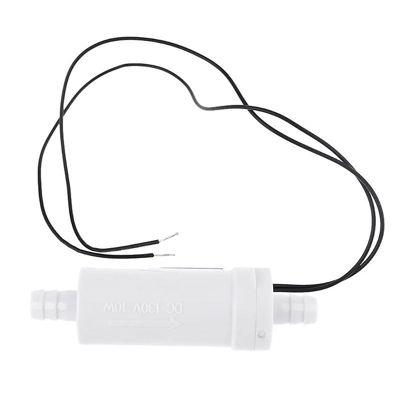 White Magnetic Switch Water Flow Sensor OD10mm Range 1.5-10L/min Water Heater