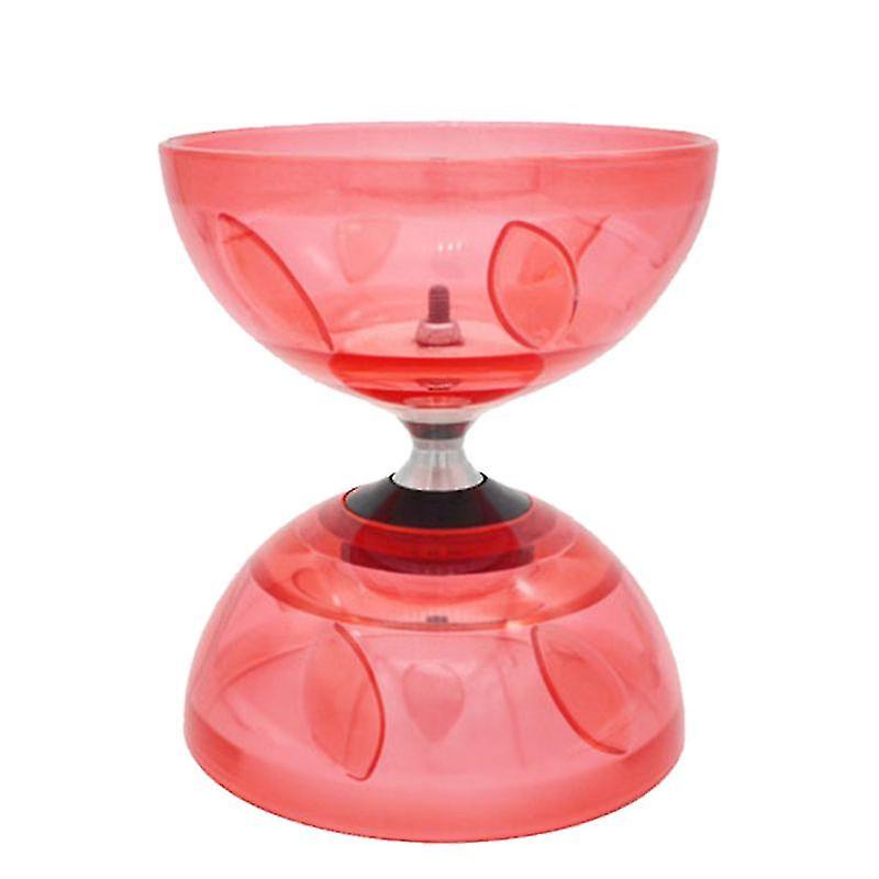طقم ديابولو (4 ألوان2size) قابض ثلاثي محمل بالكرة مطابق لأعواد يد من الألياف الملونة ، سلسلة ديابلو وحقيبة
