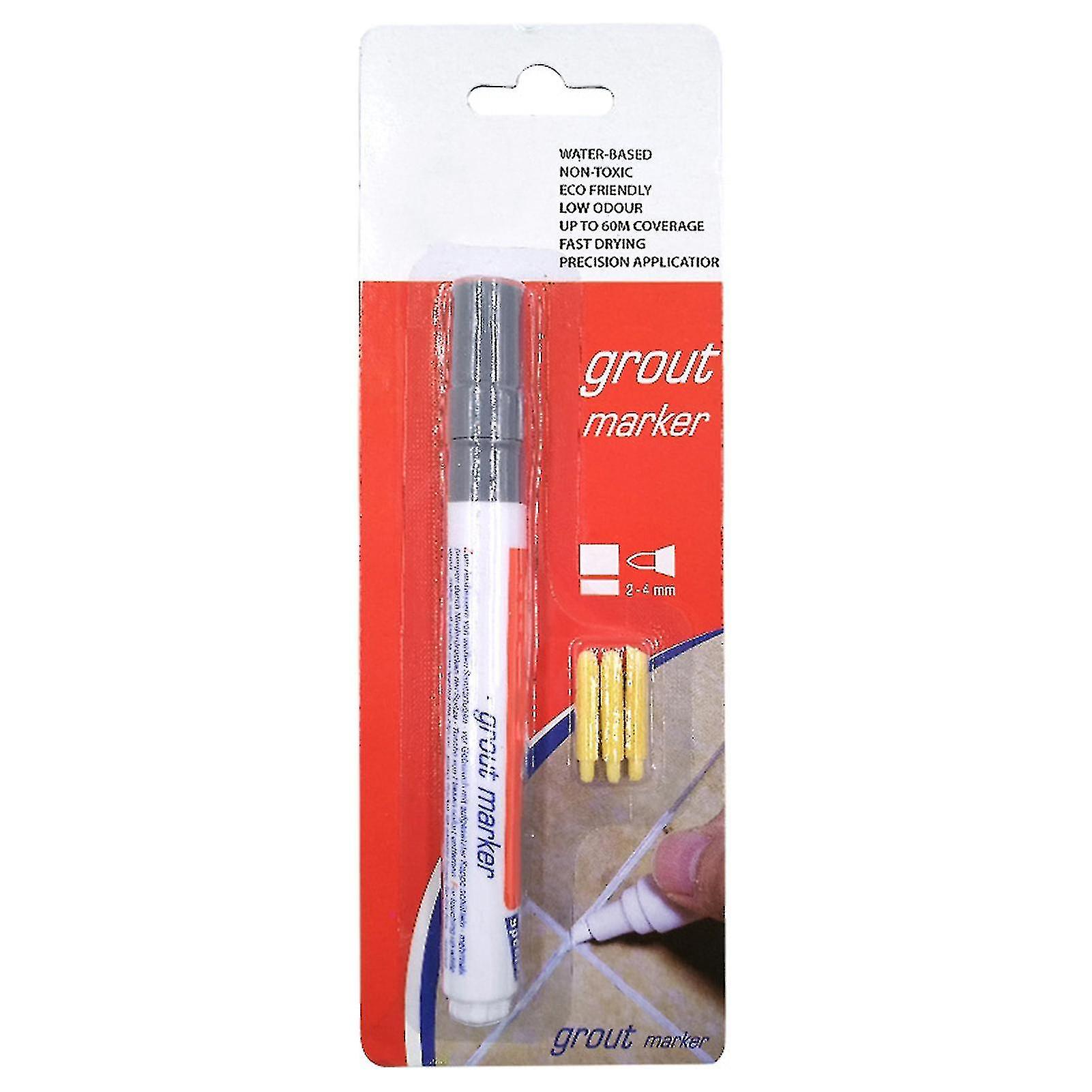 Tile Pen Wall Grout Color Pen Tile Repair Pen Refill Wall Gap Grout Refresher Marker