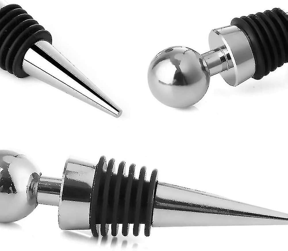 3pcs Bottle Stopper For Wine Collection Red Wine Champagne Beer Saver Sealer A