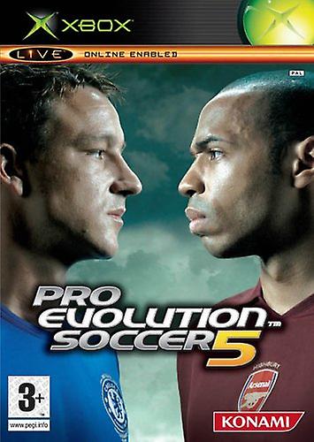 Pro Evolution Soccer 5 (Xbox) - PAL - New & Sealed