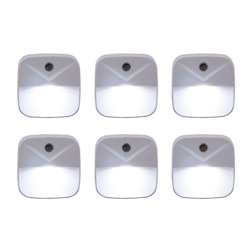 6pcs Led Small Night Light, Wide Angle Induction Light