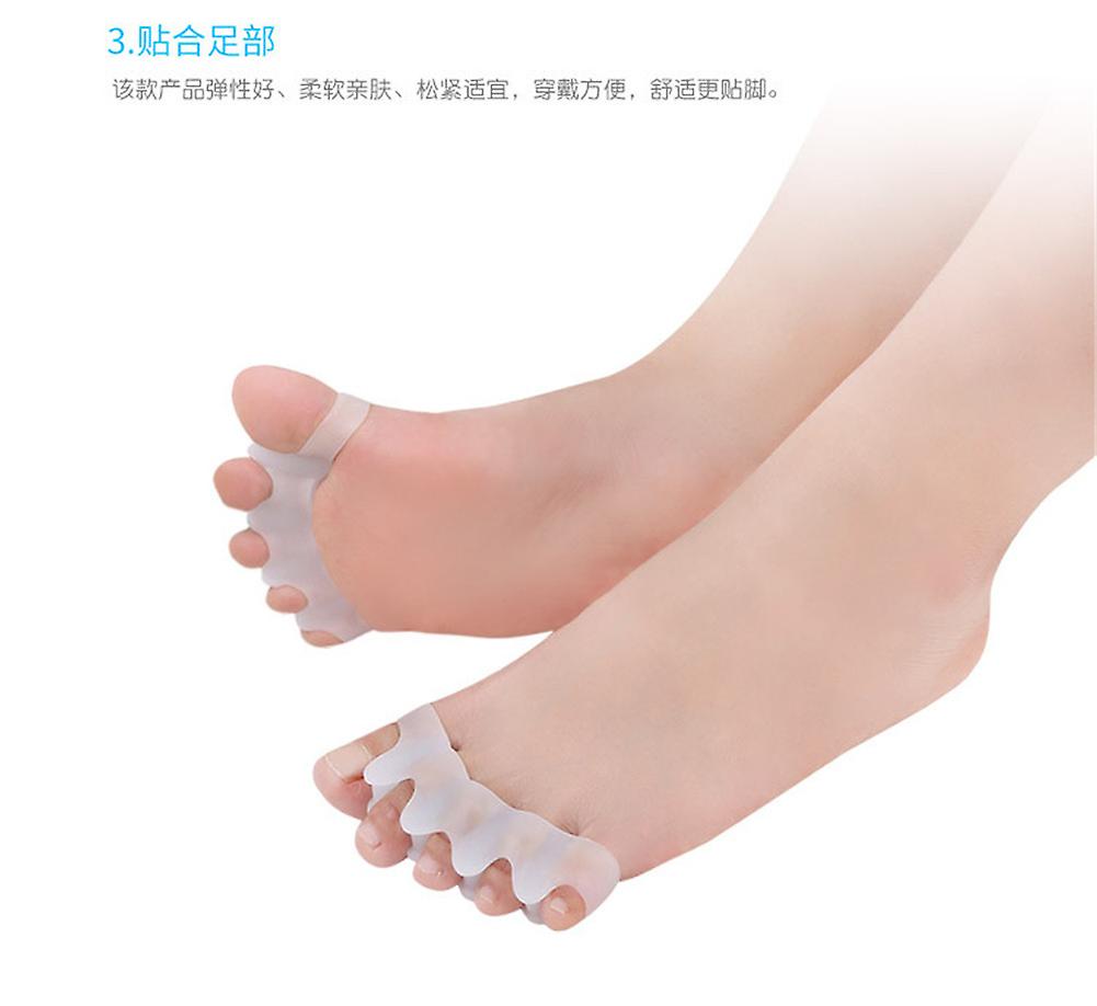 Five-hole Toe Separator Unisex Thumb Corrector Multipurpose Toe Separator Straightener