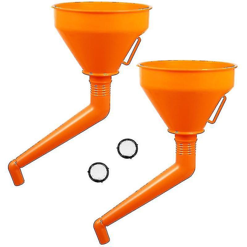 2pcs Engine Oil Funnel