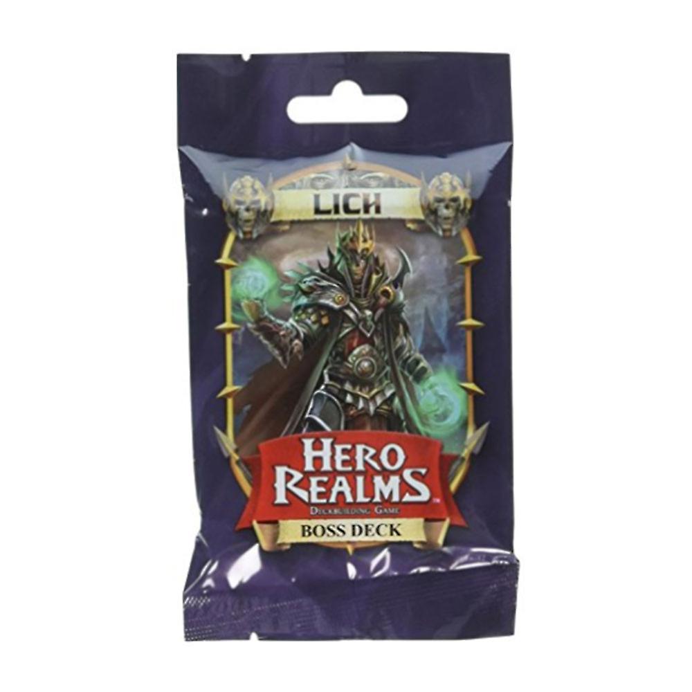 Hero Realms Lich Boss Deck Expansion Game Single Unit Ages 12 Years and Up