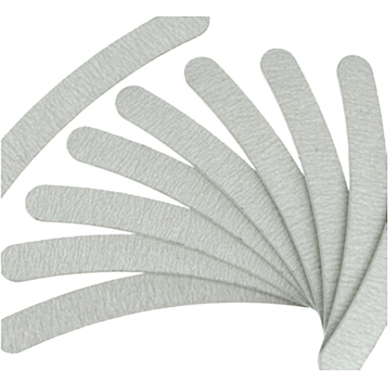 3pcs Nail Files Banana Bend-Zebra 100/180