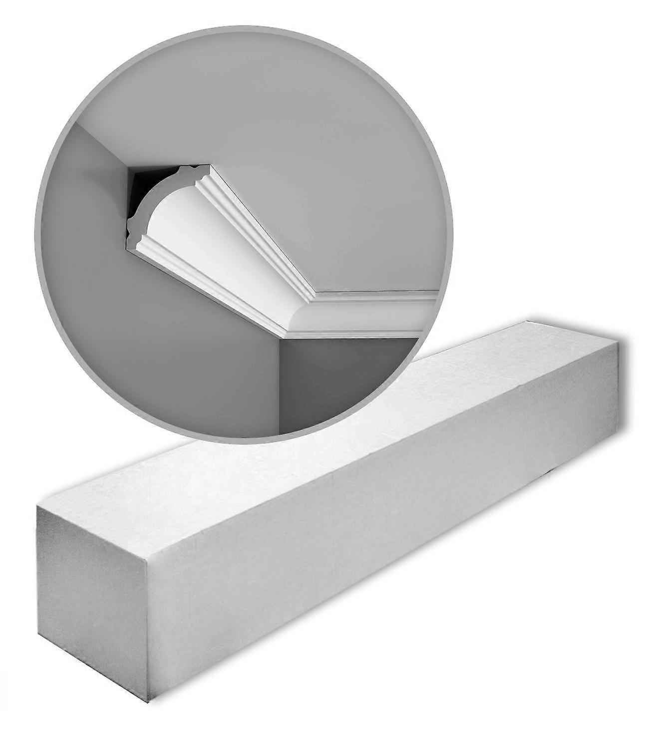 Orac Decor 10 x Crown mouldings CB510N-box-10 BASIXX Durofoam® white not primed
