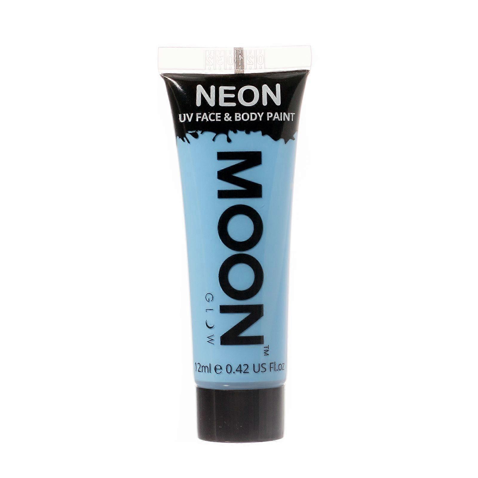 Moon Glow - Pastell Neon UV Gesichtsfarbe - Pastellblau