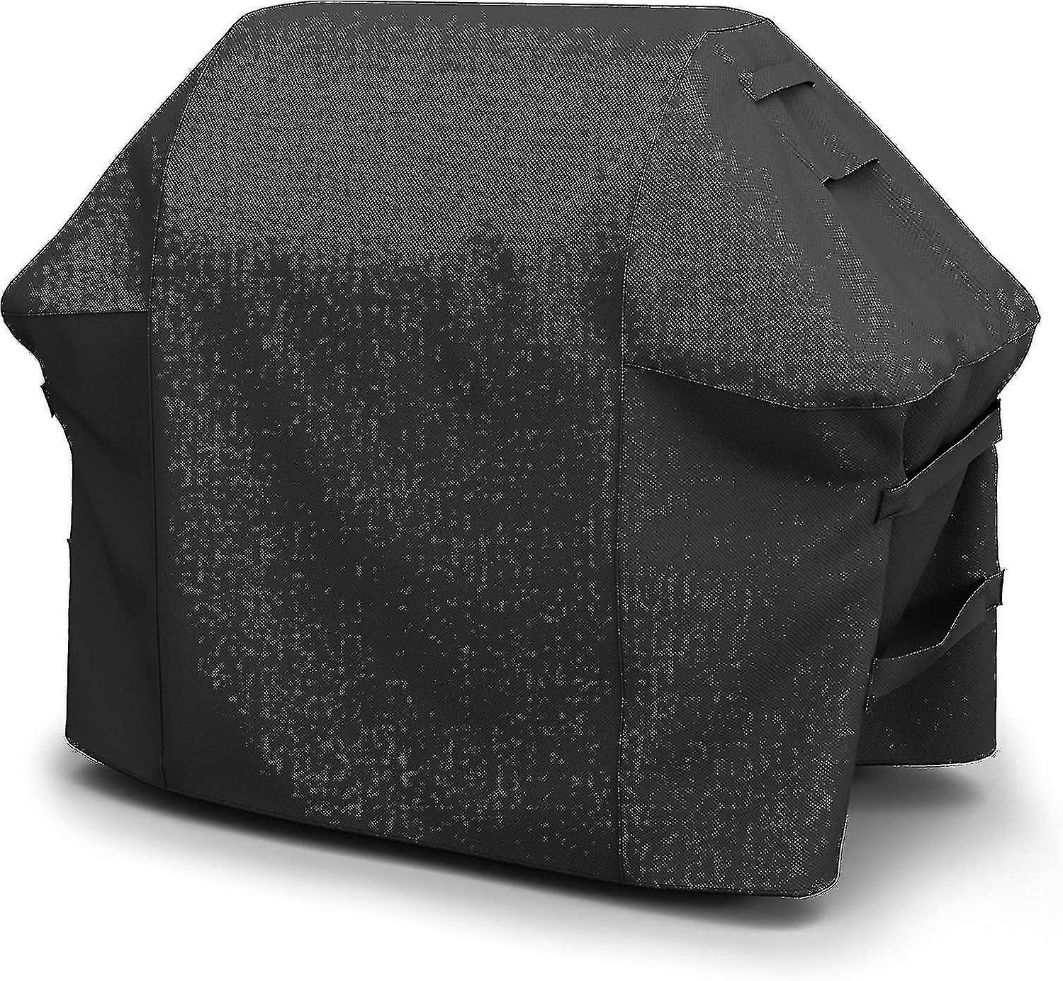 Coperchio griglia per Weber serie Spirit 200 / 300, adatto anche per Spirit II 300, doppie cinghie e prese d'aria incorporate, resistente all'acqua, 52 pollici, nero {free