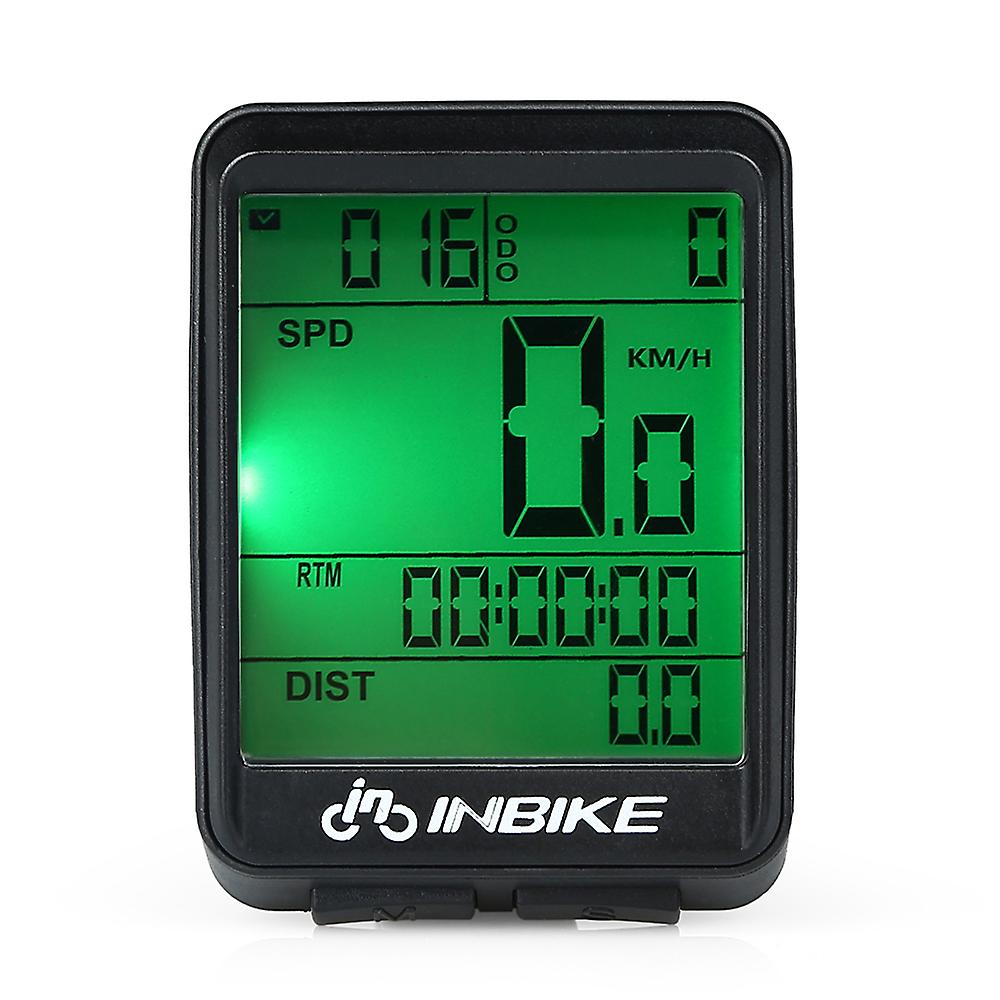 Waterproof Wireless  Multifunctional Bike Computer Lcd Display