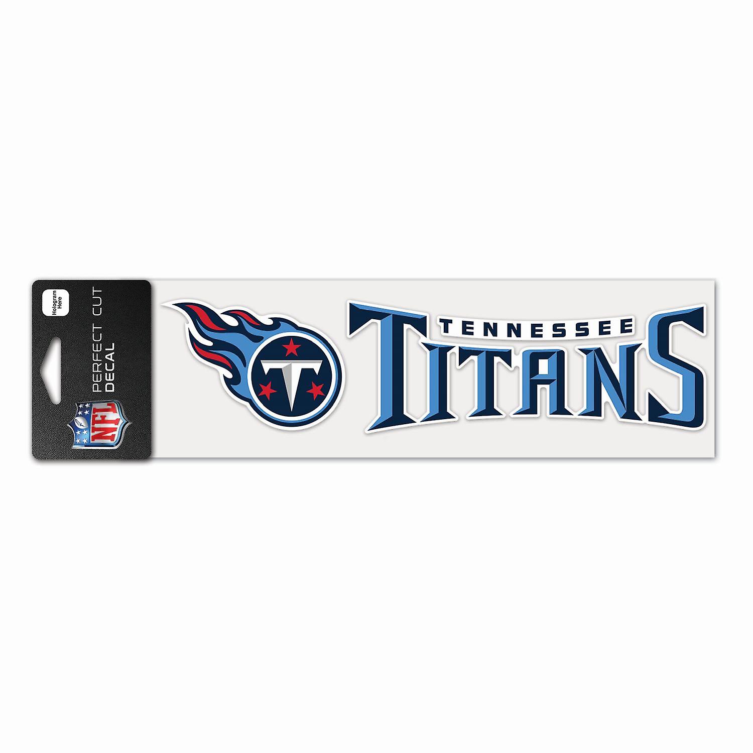 NFL Perfect Cut Αυτοκόλλητο 8x25cm Tennessee Titans