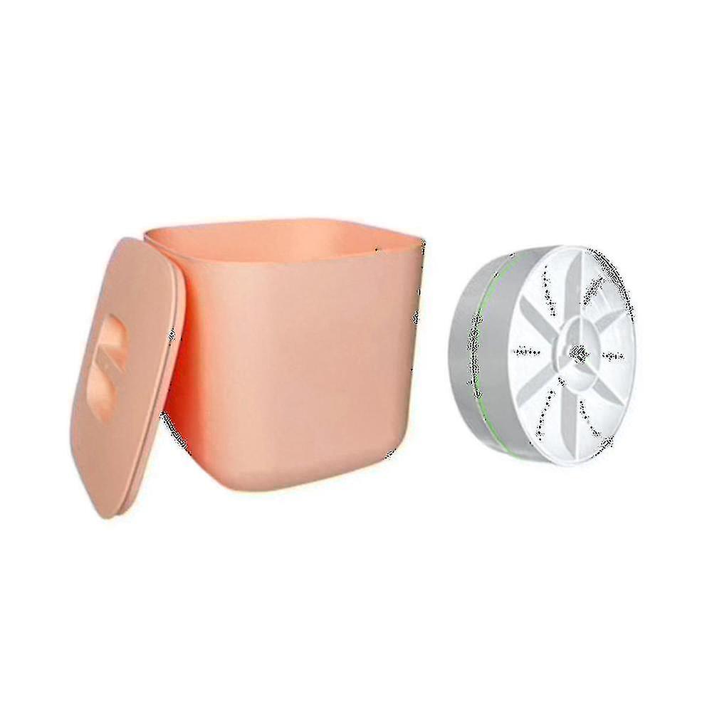 Bärbar minitvättmaskin USB roterande turbin diskmaskin för strumpor underkläder diska för T